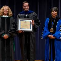 Provost Drake, Kevin Lehnert, President Mantella